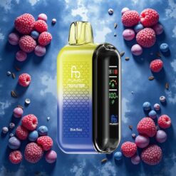 Fumot Tornado 20000 Puffs Blå Bringebær 20ml 850mAh