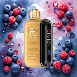 Fumot Tornado 20000 Puffs Blåbær Sur Bringebær 20ml 850mAh