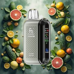 Fumot Tornado 20000 Puffs Engangs Vape Agurk Sitronade 20ml 850mAh