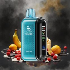 Fumot Tornado 20000 Puffs Engangsdamper Banankake 20ml 2% Nikotin