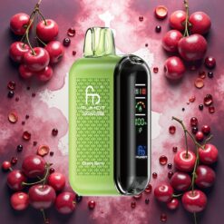 Fumot Tornado 20000 Puffs Engangsdamper Kirsebær Bær med 20ml E-væske og Smart Display