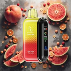 Fumot Tornado 20000 Puffs Engangsvaper Fersken Mango Vannmelon 20ml 850mAh
