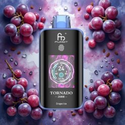 Fumot Tornado 25000 Puffs Disposable Vape Drueis med HD-skjerm og 700mAh batteri