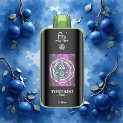 Fumot Tornado 25000 Puffs HD Skjerm 700mAh Dr Blå