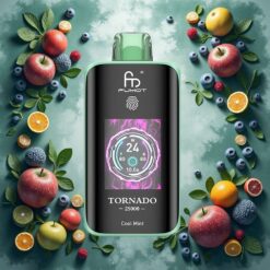 Fumot Tornado 25000 Puffs HD Skjerm 700mAh Kjølig Mynte