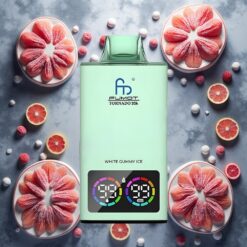 Fumot Tornado 35000 Engangsvaper Hvit Gummibjørn Is med 15ml E-væske og 700 MAH Batteri