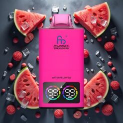 Fumot Tornado 35K Disposable Vape Vannmelon Is & RGB-lyser