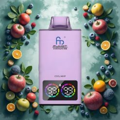 Fumot Tornado 35K Engangsdamp med 15ml e-væske og 700 MAH batteri – Kjølig Mynte