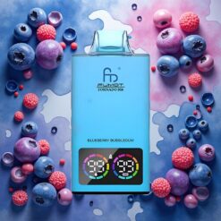 Fumot Tornado 35K Engangsdamper Blåbær Tyggegummi med 15ml E-juice og 35000 Puffs