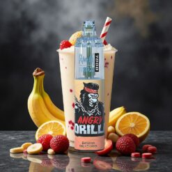 Fumot Tornado 7000 Disposable Vape Bananmilkshake 14 ML E-væske 850 MAH Batteri