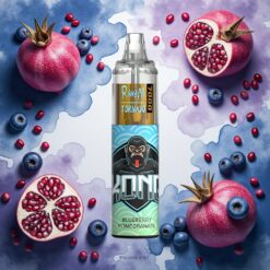 Fumot Tornado 7000 Engangsdamp Blåbær Granateple 14 ML E-væske