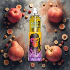 Fumot Tornado 7000 Engangsdamp Eple Fersken Pære 14 ML E-væske 850 MAH Batteri