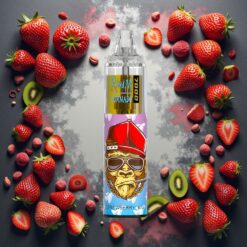 Fumot Tornado 7000 Engangsdamp Jordbær Kiwi 14 ML E-væske 850 MAH Batteri