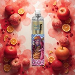 Fumot Tornado 7000 Engangsdamp Rød Eple Sitron 14 ML E-væske 850 MAH Batteri