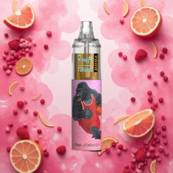 Fumot Tornado 7000 Engangsdamp Rosa Sitronade 14 ML E-væske 850 MAH Batteri