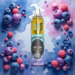 Fumot Tornado 7000 Engangsdamper Blåbærtuggummi 14 ML E-væske 850 MAH Batteri