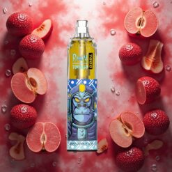 Fumot Tornado 7000 Engangsdamper Rød Eple Is med 7000 Puff og 14 ML E-væske