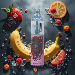 Fumot Tornado 7000 Engangsvaper Banan Is 14 ML E-væske 850 MAH