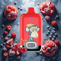 Fumot Tornado Digital Box 12000 Puffs Disposable Vape Iskrem 20ml/550mAh