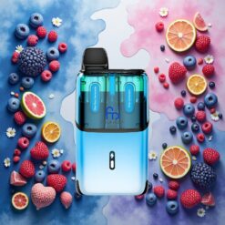 Fumot Ultra T32000 Engangsvape Blå Bringebær Lemonade - Rosa Lemonade 24ml 800mAh