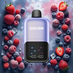 GEEK BAR 2GO 20ml 50000 Puffs To Serier Engangs Vape Pen Mixed Berries Is 20ml 5% Nikotinsalt