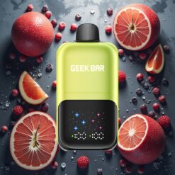 GEEK BAR 2GO 20ml 50000 Puffs Two Series Disposable Vape Pen Sur Eple Is, 20mL Kapasitet, 5% Nikotinsalt