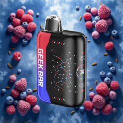 Geek Bar Pulse X 25000 Puffs Patriot Editon med 18mL E-væske og 3D buet skjerm