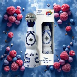 HUMO Azul 15000 Puffs Blå Bringebær 20mL 5% Nikotin