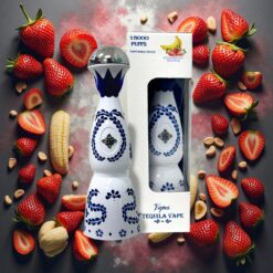 HUMO Azul 15000 Puffs Engangs Ecigg Jordbær Banan 20mL 5% Nikotin