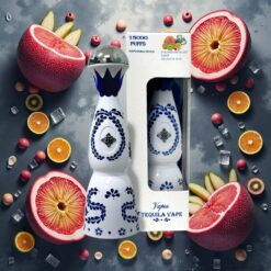 HUMO Azul 15000 Puffs Engangsvape Pasjonsfrukt Kiwi Guava Is 20mL 5% Nikotin