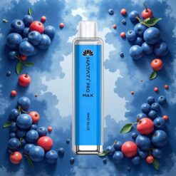 Hayati Pro Max 4000 Puffs Disposable Vape Mad Blå 1400mAh 10ml