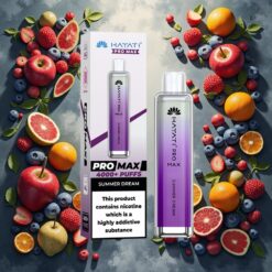 Hayati Pro Max 4000 Puffs Engangs Vape Sommerdrøm 1400mAh 10ml