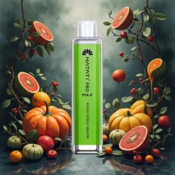 Hayati Pro Max 4000 Puffs Engangsdamp med 1400mAh batteri og Mogu Mogu Melon (Mogu Mogu Melon)