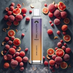 Hayati Pro Max 4000 Puffs Engangsdamp med Gummibjørn-Smak, 1400mAh Batteri