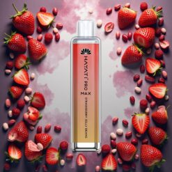 Hayati Pro Max 4000 Puffs Engangsvape Jordbærgelé 1400mAh