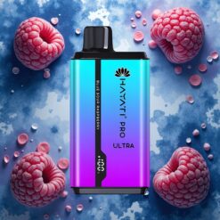 Hayati Pro Ultra 15000 Puffs Blå Sur Bringebær 850mAh