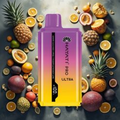 Hayati Pro Ultra 15000 Puffs Drupe Agurk Eple 2 12ml 850mAh