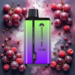 Hayati Pro Ultra 15000 Puffs Kiwi Drue Bringebær 2 12ml 2%