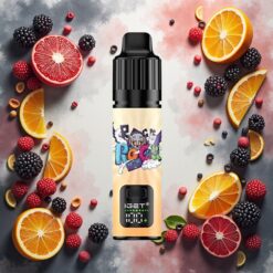 IGET BAR PLUS S3 POD 10000 Puffs Engangsdamp 5% Nikotin 18 ml E-væske Bjørnebær Ananas Appelsin