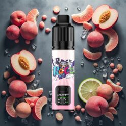 IGET BAR PLUS S3 POD 10000 Puffs Engangsvaper 18 ml E-væske Fersken Lychee Lime Is