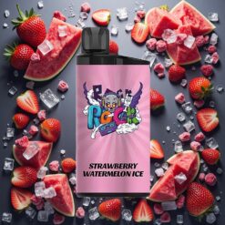 IGET Bar 3500 Puffs Engangsdamp Jordbær Vannmelon Is 1400 mAh