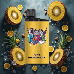 IGET Bar 3500 Puffs Engangsdamp Kiwi Ananas Is 1400 mAh