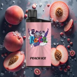 IGET Bar 3500 Puffs Engangsdamper Fersken Is 1400 mAh