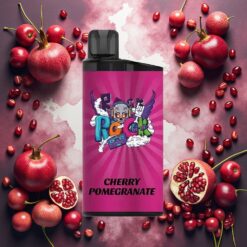 IGET Bar 3500 Puffs Engangsdamper Kirsebær Granateple – 1400 mAh