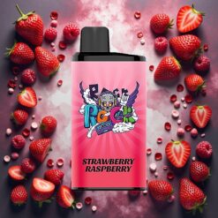 IGET Bar Pro 10000 Puffs Engangsdamper Jordbær Bringebær 2000 mAh