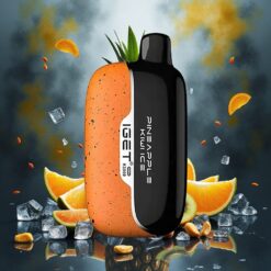 IGET Moon K5000 Puffs Engangsvape Ananas Kiwi Is – 5000 Puffs, 81,5 g