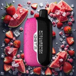 IGET Moon K5000 Puffs Engangsvape Jordbær Vannmelon Is - 5000 Puffs, 81.5 g