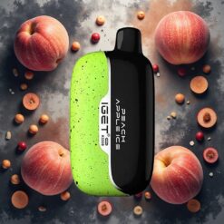 IGET Moon K5000 Puffs Engangsvaper Fersken Eple 5000 Puffs 1.35 Ohm