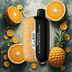 IGET Moon K5000 Puffs Engangsverdampér Melon Ananas Appelsin – 5000 Puff