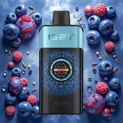 IGET ONE 12000 Puffs Engangsdamp Blåbæris med 2700 mAh Batteri